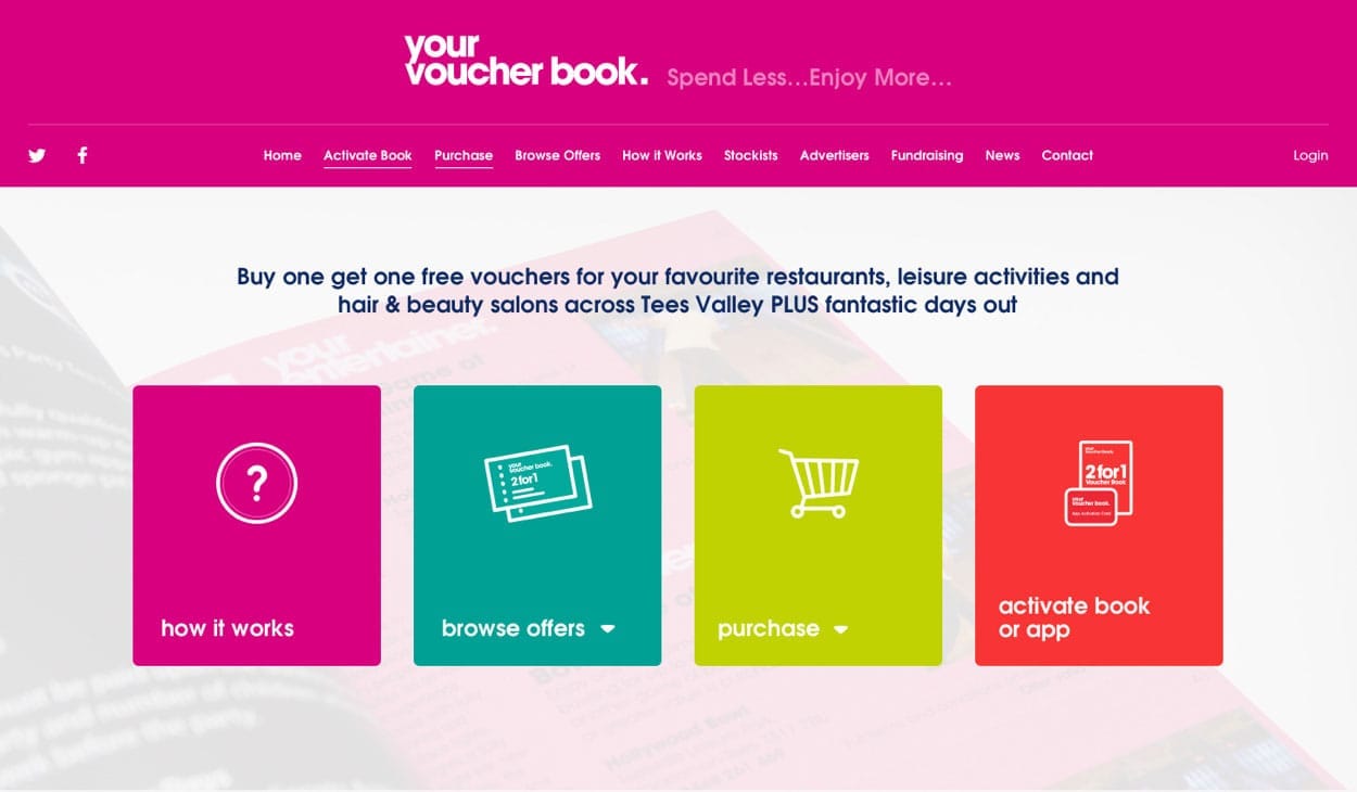 Your Voucher Book screenshot