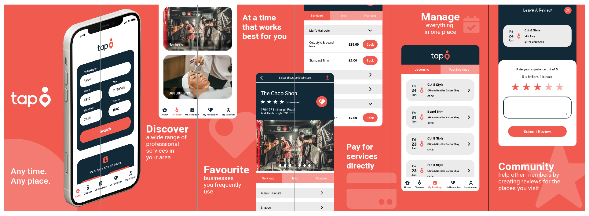 Tap App · VIA Creative