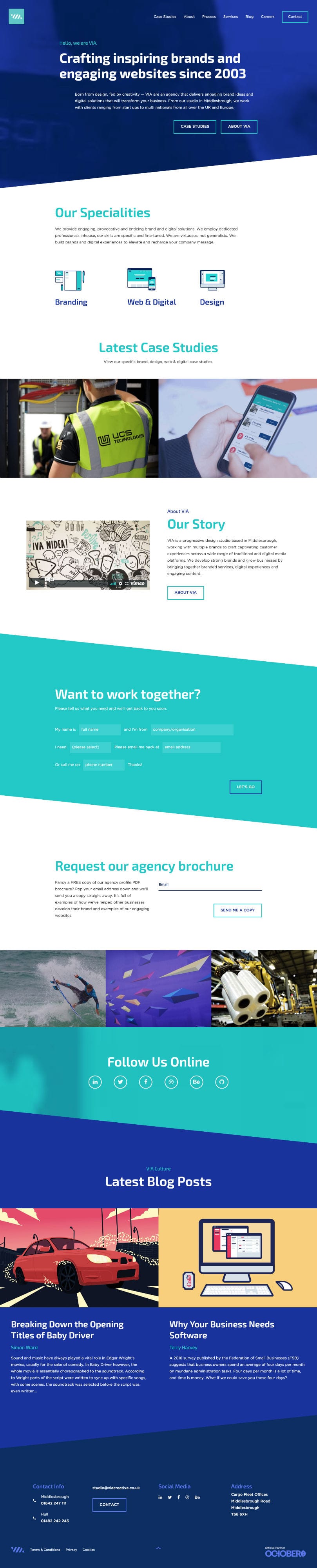 Our new website