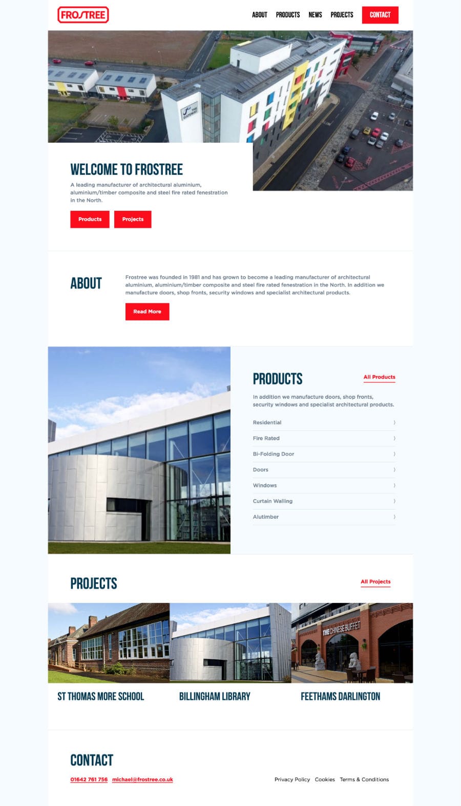 Frostree website