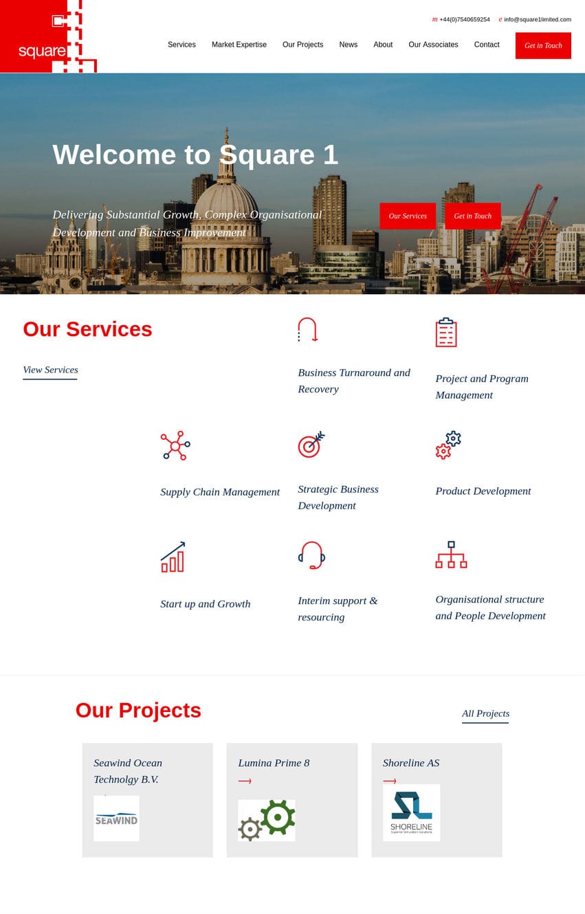 Square1 website
