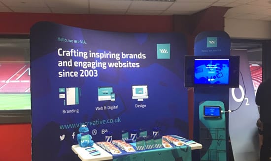 Teesside Business Show Stand