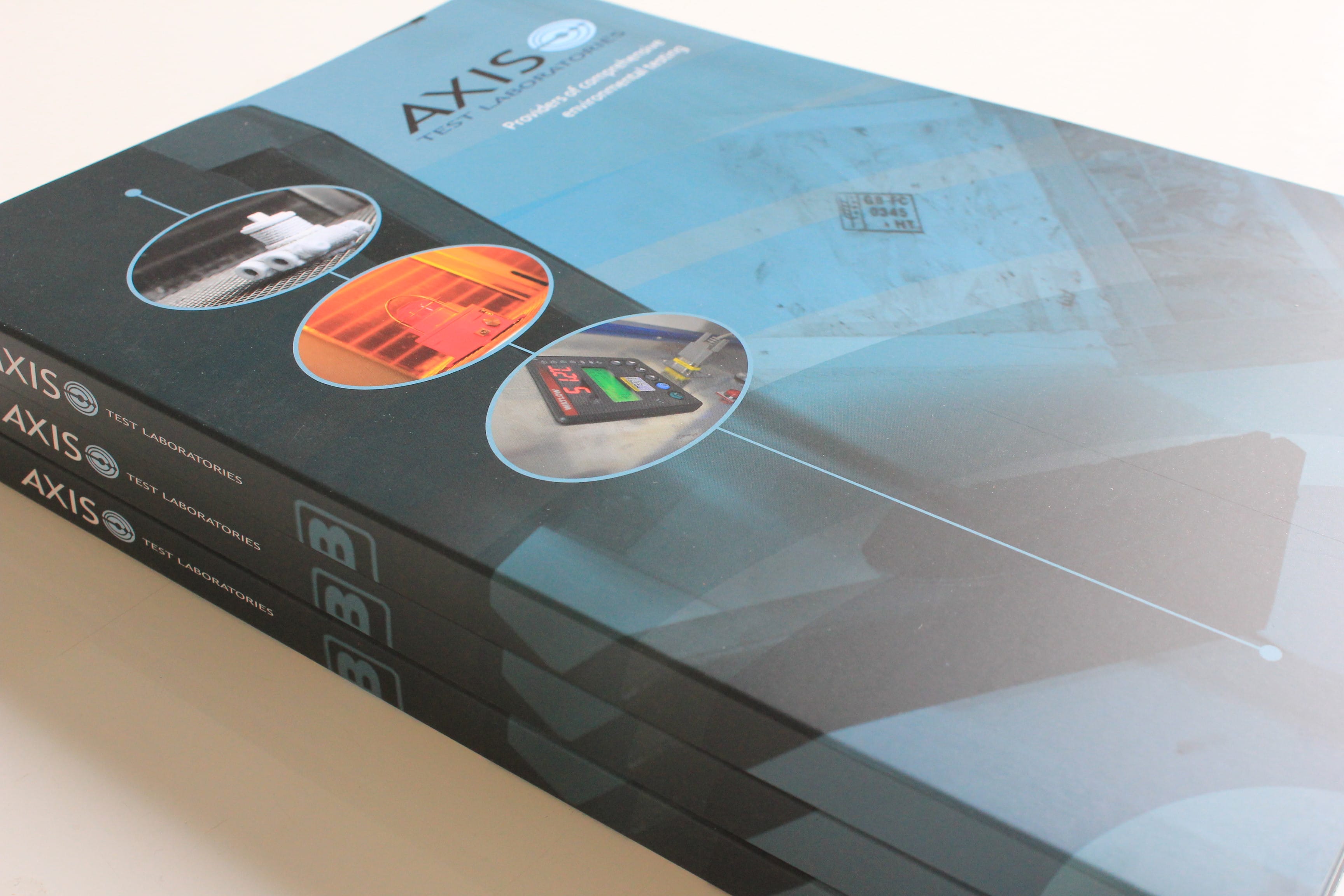 AXIS folder design & print
