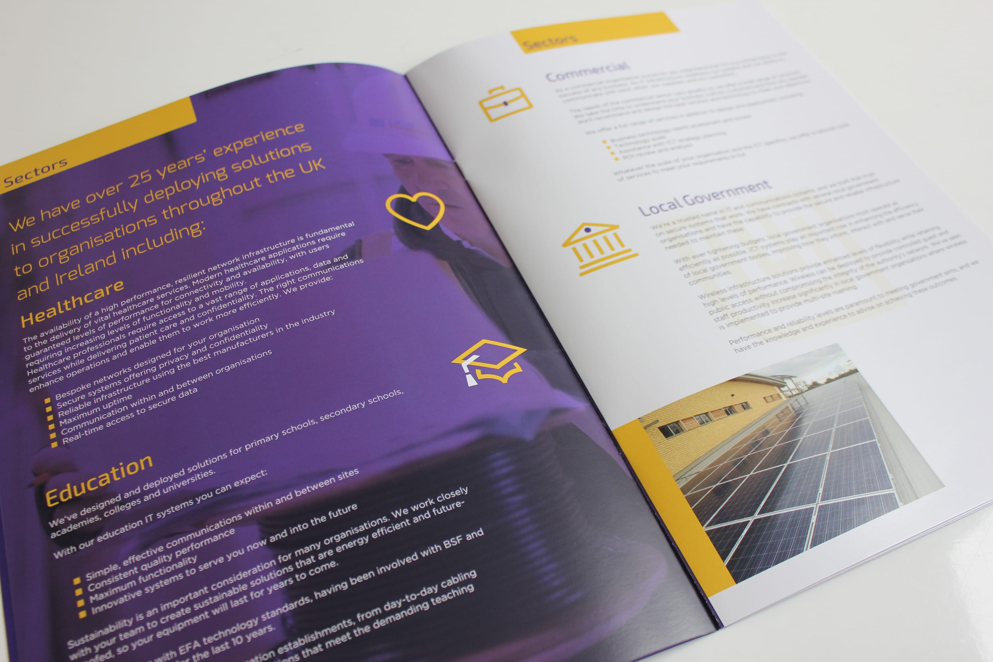 UCS brochure design and print