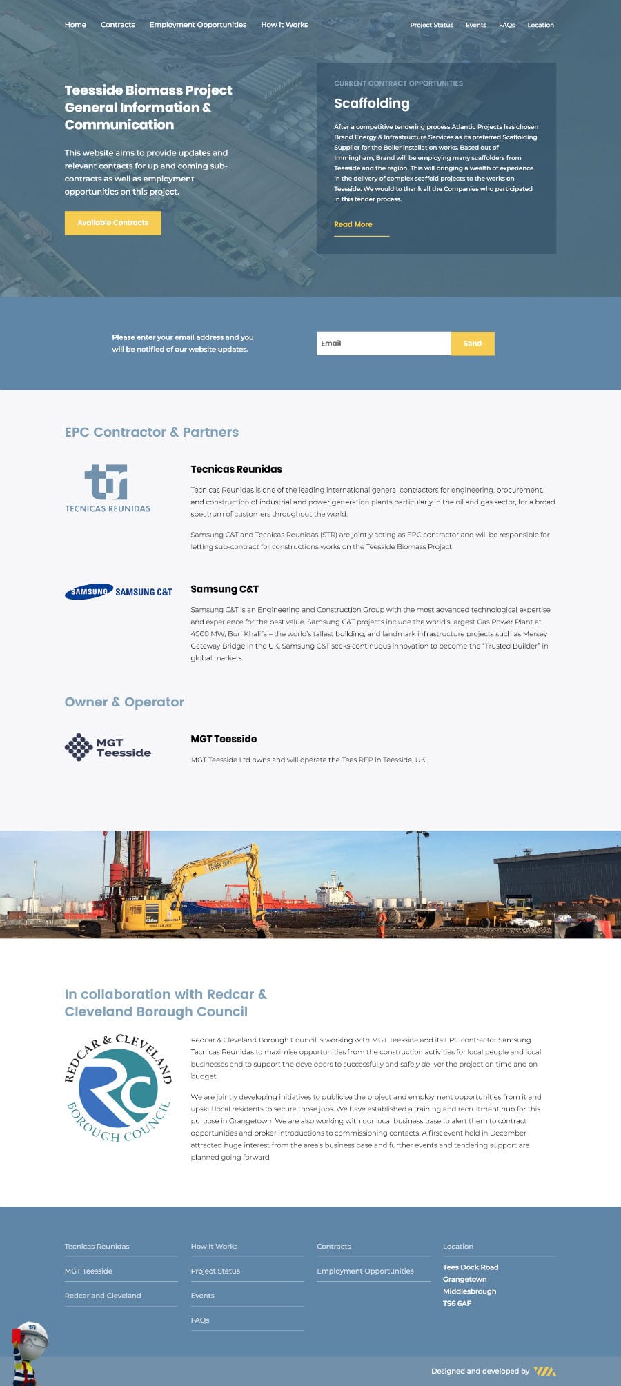 Tecnicas Reunindas website